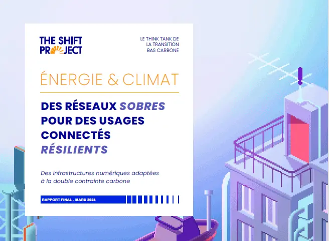 Satellites networks in the latest report of The Shift Project